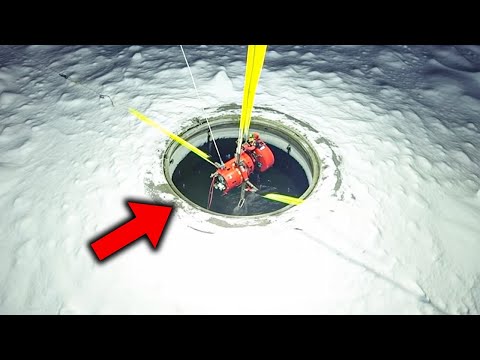 Antarktika'daki En Derin Deliğe Kamera Gönderen Bilim Adamları Korkunç Bir Sırrı Ortaya Çıkardı!