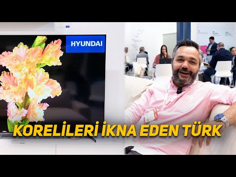 Güney Korelileri ikna eden Türk | Hyundai TV'ler ülkemizde üretiliyor