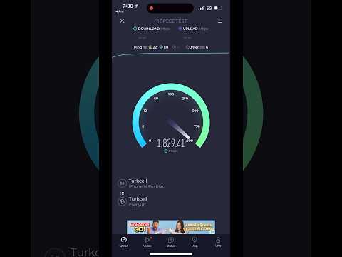 Türkiye’de gördüğüm en hızlı internet 😲