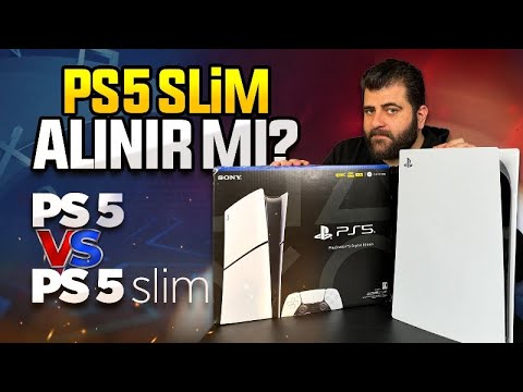 PlayStation 5 Slim kutudan çıkıyor! PS5 vs PS5 Slim!