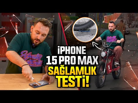 iPhone 15 Pro Max sağlamlık testi! - 100.000 TL'lik iPhone’a ne oldu?