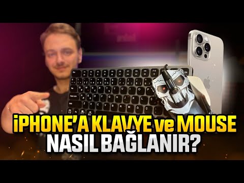 iPhone’a klavye ve mouse bağlarsan ne olur? - iPhone 15 Pro Max’i bilgisayar gibi kullanın!