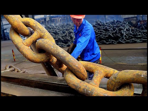 Büyük Gemilerin Çapa Demirleri Nasıl Yapılır? Dünyanın En Büyük Fabrikasının İçi