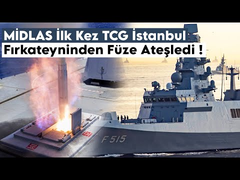 Millî Dikey Atım Lançer Sistemi, İlk Kez TCG İstanbul Fırkateyninden  HİSAR-D RF Füzesini Ateşledi !