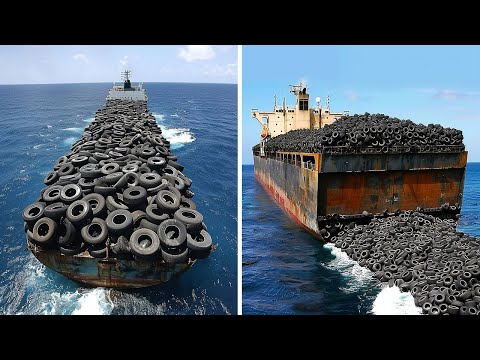 2 Milyon Araba Lastiğini Okyanusa Attılar - İşte 50 Yıl Sonraki Şok Edici Sonuç