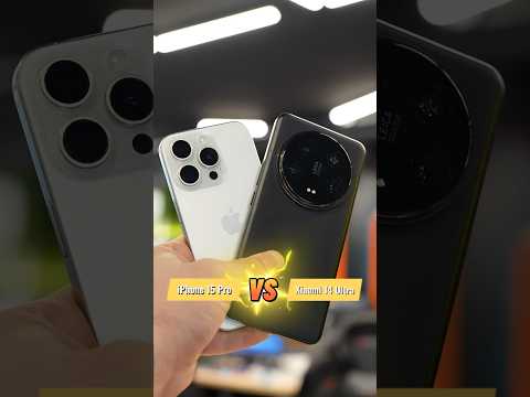 Xiaomi 14 Ultra vs iPhone 15 Pro 📸