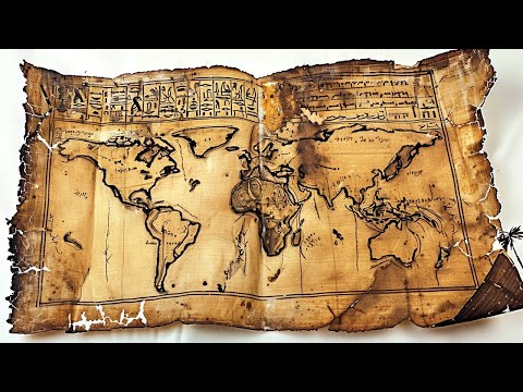 Mısır'da Keşfedilen 5000 Yıllık Amerika Haritası Korkunç Sırrı Ortaya Çıkardı